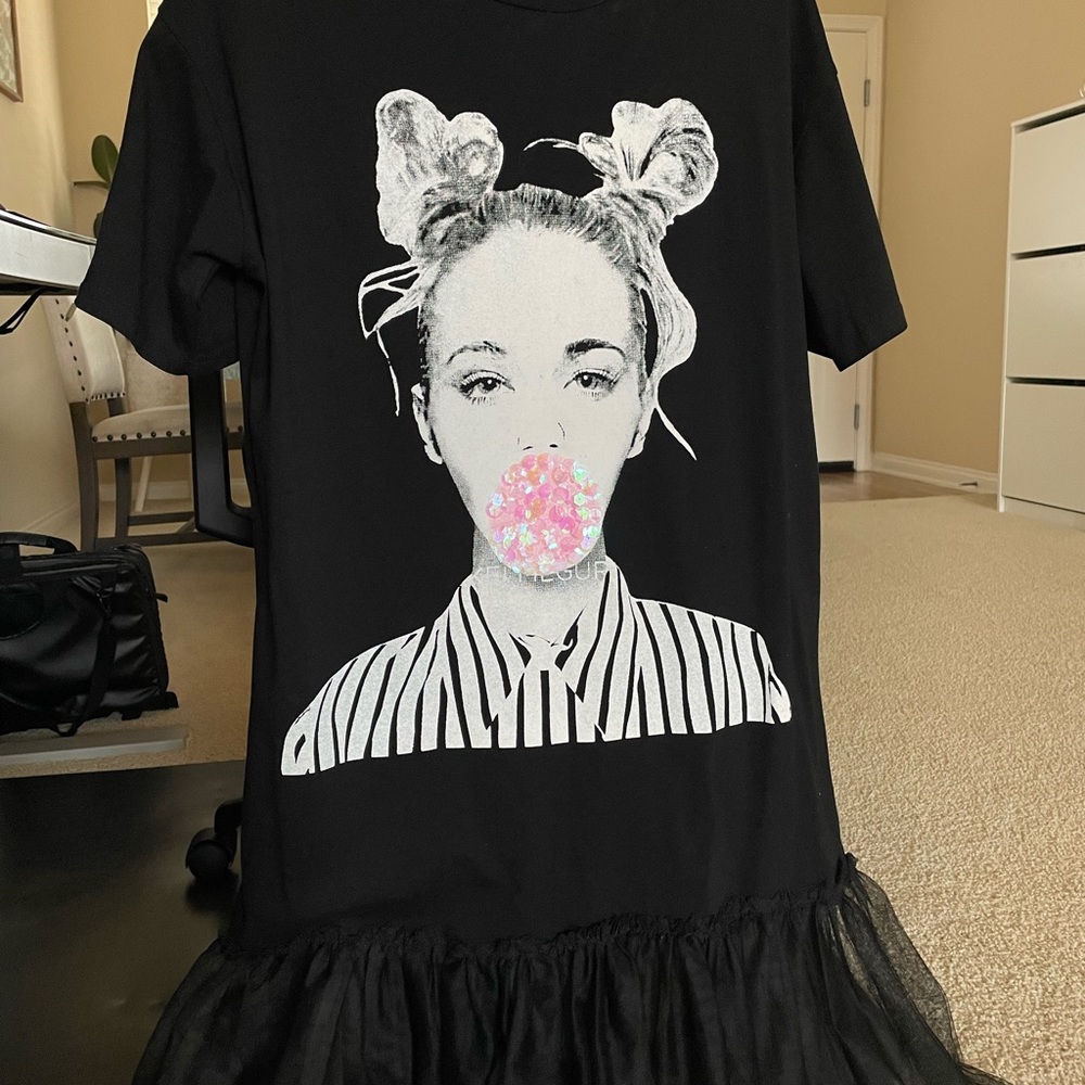 Black Shirt Dress